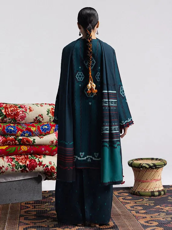 Coco Printed Linen Unstitched Collection'26 Vol-04 (Leela-10B)