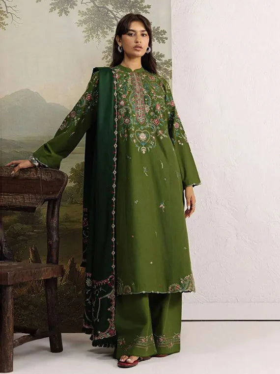 Coco by Zara Shahjahan Winter Embroidered Unstitched Collection'26 (SHAB-5B)