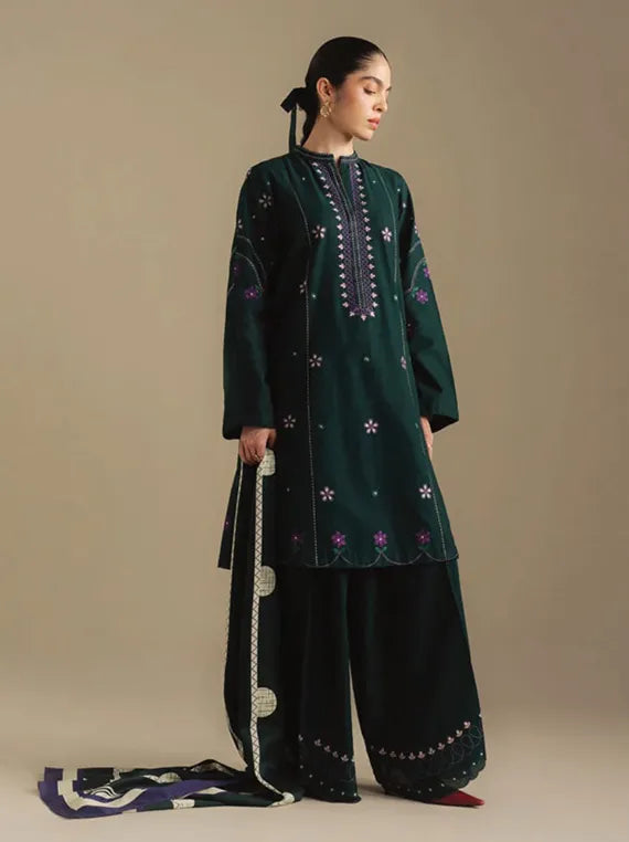 Coco By Zara ShahJahan Unstitched Winter Collection 2025 (FAWN-8A)