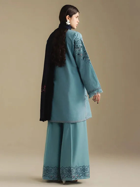 Coco By Zara ShahJahan Unstitched Winter Collection 2025 (LAUREL-9B)