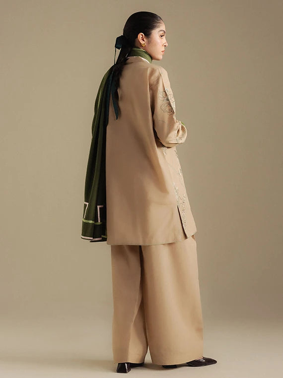 Coco By Zara Shahjahan Winter Khaddar Collection 2026 (Amber-1A)