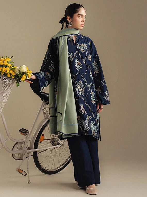 Coco By Zara Shahjahan Winter Khaddar Collection 2026 (Amber-1B)