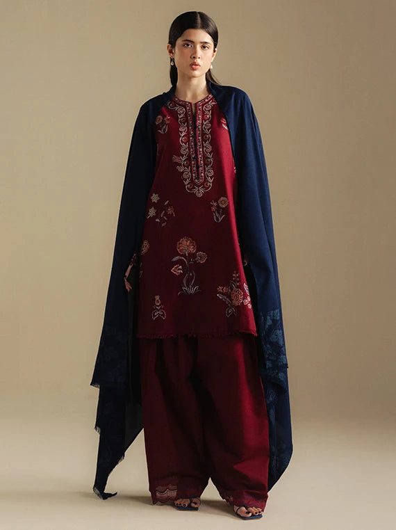 Coco By Zara Shahjahan Winter Khaddar Collection 2026 (Dawn-5B)