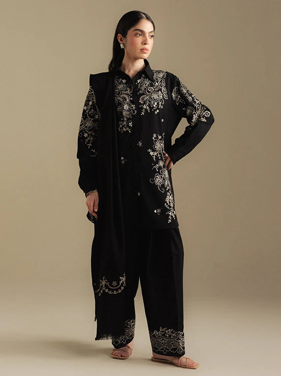 Coco By Zara Shahjahan Winter Khaddar Collection 2026 (Laurel-9A)