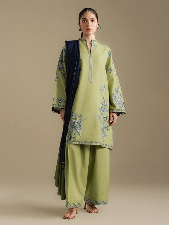 Coco By Zara Shahjahan Winter Khaddar Collection 2026 (Snowdrop-10B)