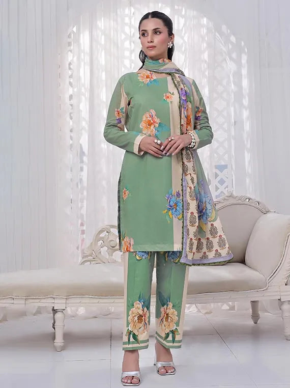 Coco Cords by Alzohaib Printed Lawn Collection 2025 Vol-04