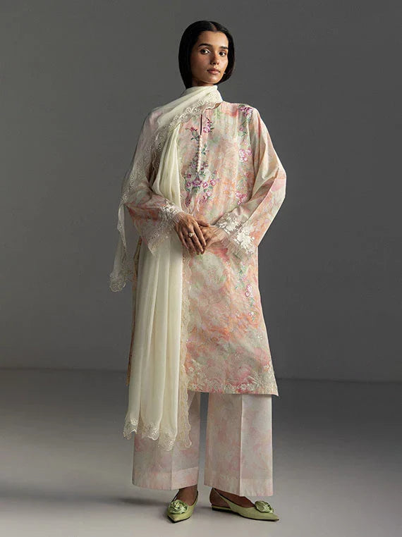 Coco by Zara ShahJahan Embroidered Lawn Collection 2026 (Aira-6B)