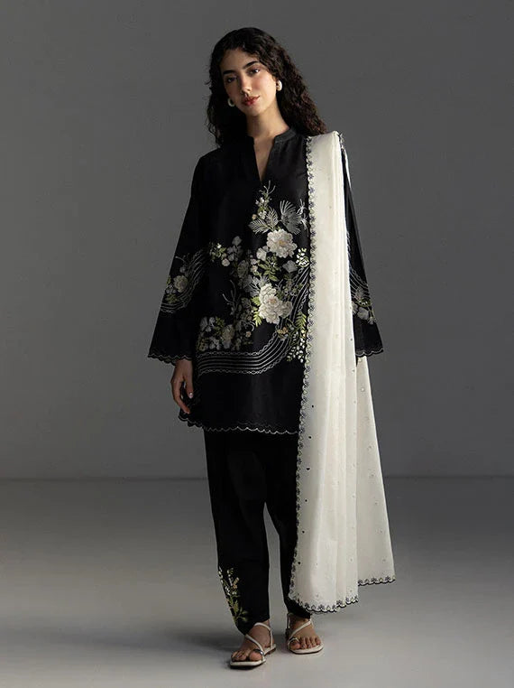 Coco by Zara ShahJahan Embroidered Lawn Collection 2026 (Evia-9A)