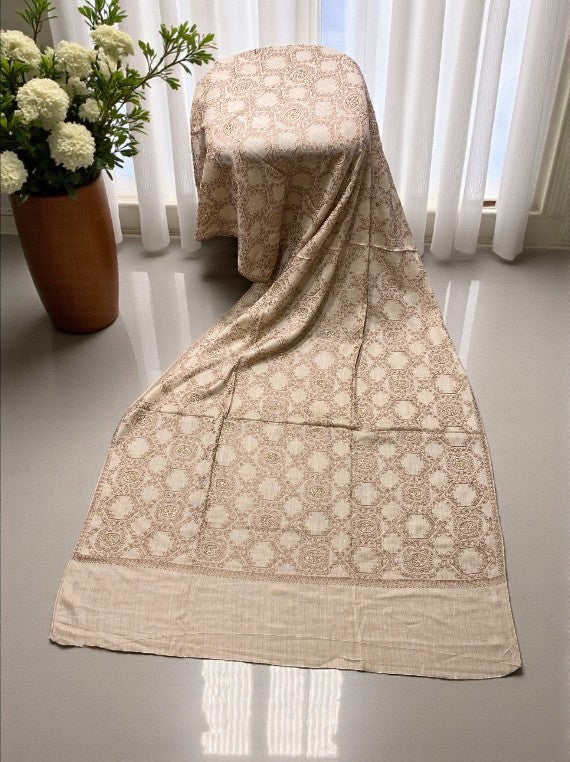 Cold Season Crystal Round Wool Shawl Edit 2025 Vol-25DS02 (25DS02-05)