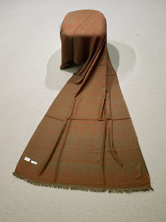 Cold Season Printed Wool Shawl Edit 2025 Vol-25DS10 (25DS10-04)