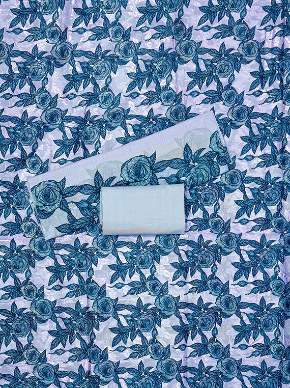 Color Flowers Printed Lawn Edit 2026 Vol-NS05 (D-09)