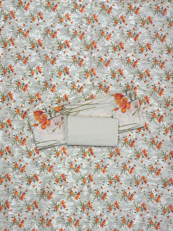 Color Flowers Printed Lawn Edit 2026 Vol-NS05 (D-19)