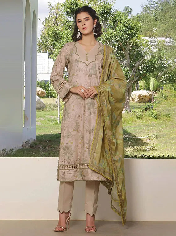 Colors Digital Printed Cambric Collection 2025 by Alzohaib (CDC-25-03)