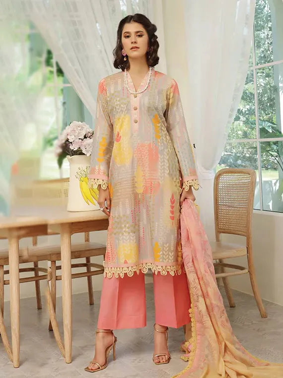 Colors Digital Printed Cambric Collection 2025 by Alzohaib (CDC-25-06)