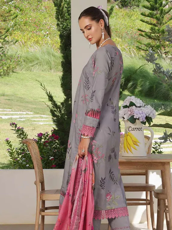 Colors Digital Printed Cambric Collection 2025 by Alzohaib (CDC-25-07)