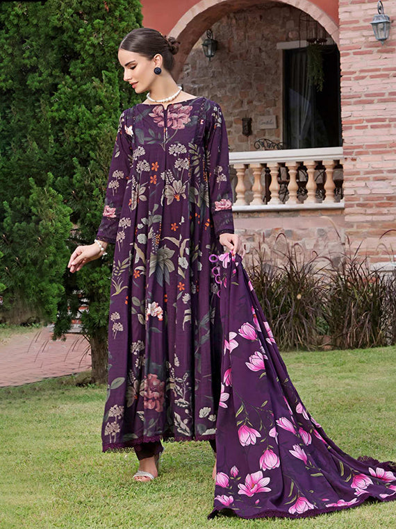 Colors Printed Linen Collection 2025 By Alzohaib (D-04)