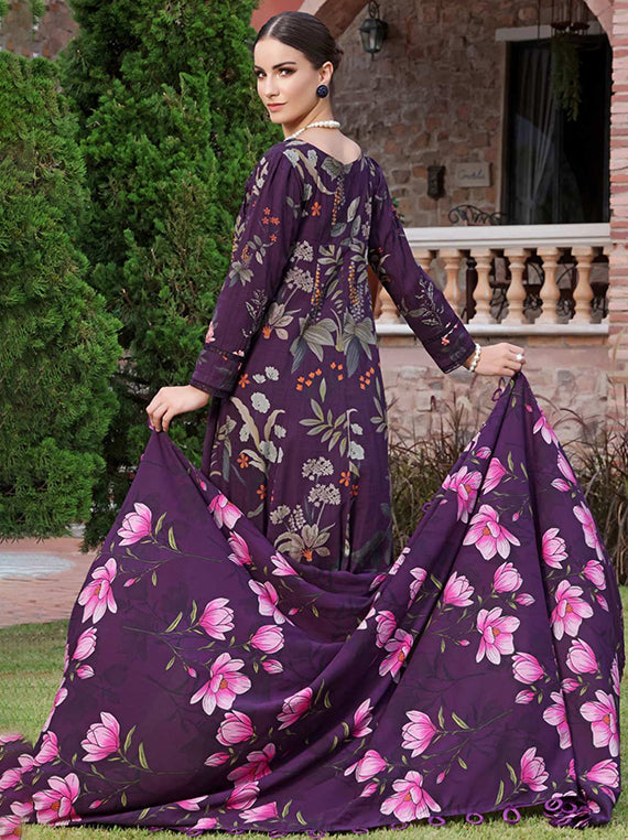 Colors Printed Linen Collection 2025 By Alzohaib (D-04)