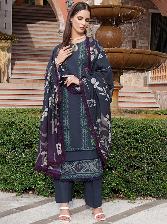 Colors Printed Linen Collection 2025 By Alzohaib (D-06)