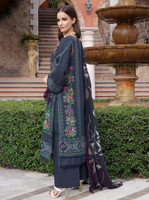 Colors Printed Linen Collection 2025 By Alzohaib (D-06)