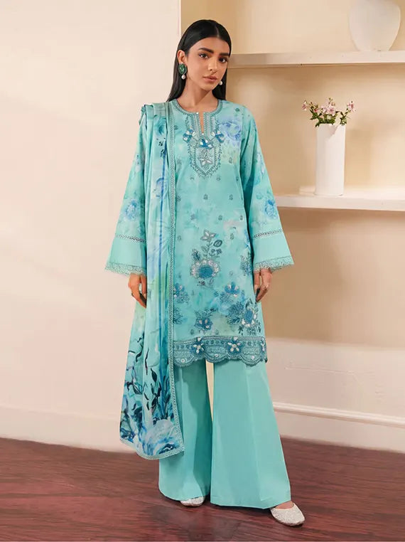Coral by Fantak Unstitched Staple Slub Collection'26 V-1015 (D-02)