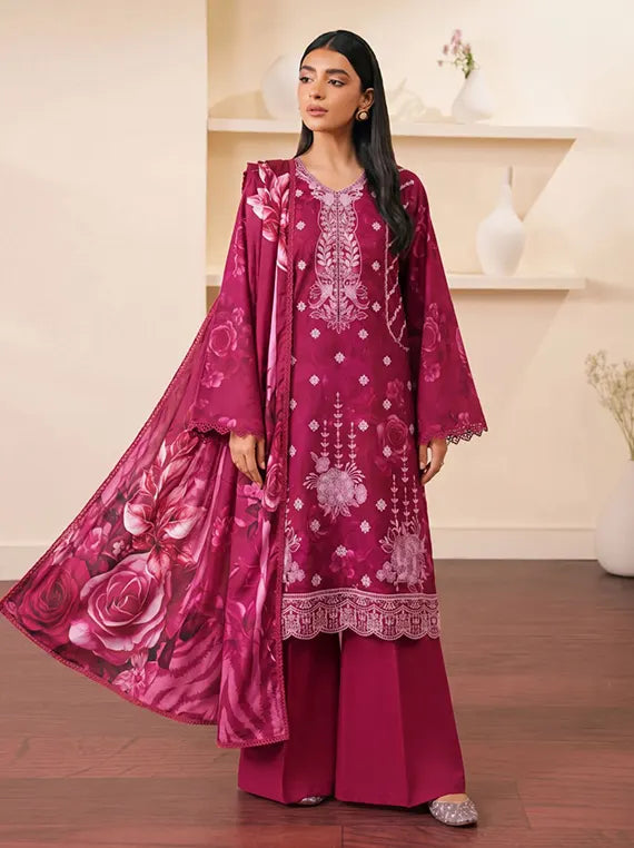 Coral by Fantak Unstitched Staple Slub Collection'26 V-1015 (D-03)