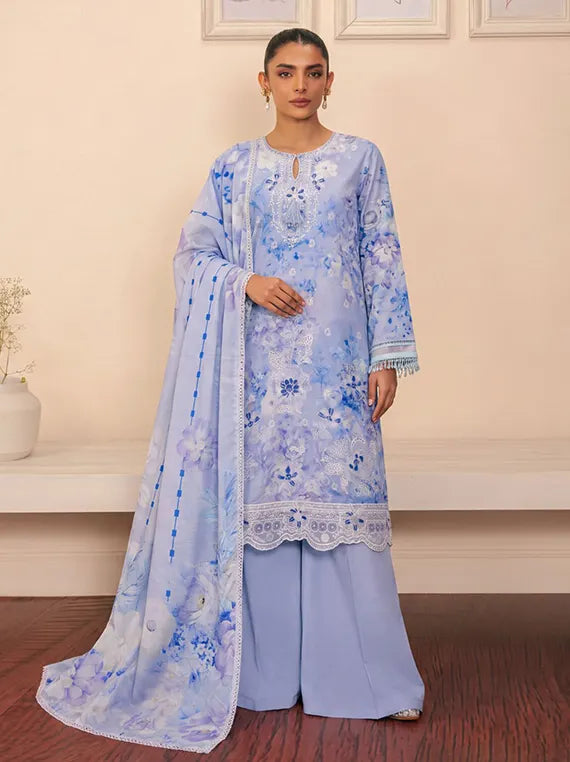 Coral by Fantak Unstitched Staple Slub Collection'26 V-1015 (D-06)