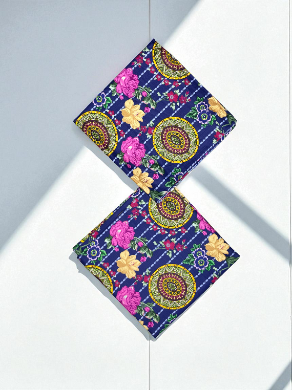 Coral Printed Linen Edit25 Vol-WT25 (WT25-02)