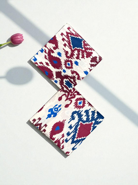 Coral Printed Linen Edit25 Vol-WT25 (WT25-03)