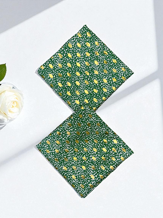 Cozy Charm Printed Stone Gold Linen Edit25 (SH29-10)