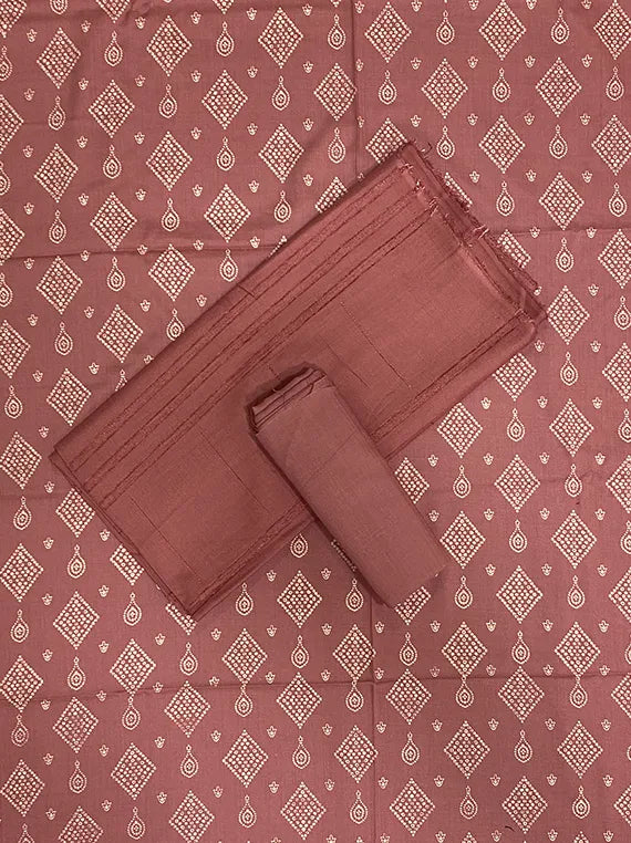 Cozy Printed Peach Slub Edit25 Vol-25DB41 (D-03)