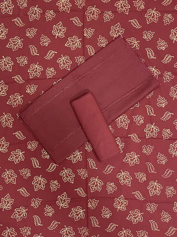 Cozy Printed Peach Slub Edit25 Vol-25DB41 (D-05)