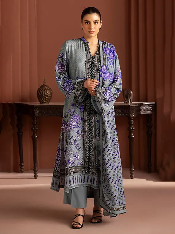 Crafted in Winter by Gul Ahmed Linen Unstitched Collection'26