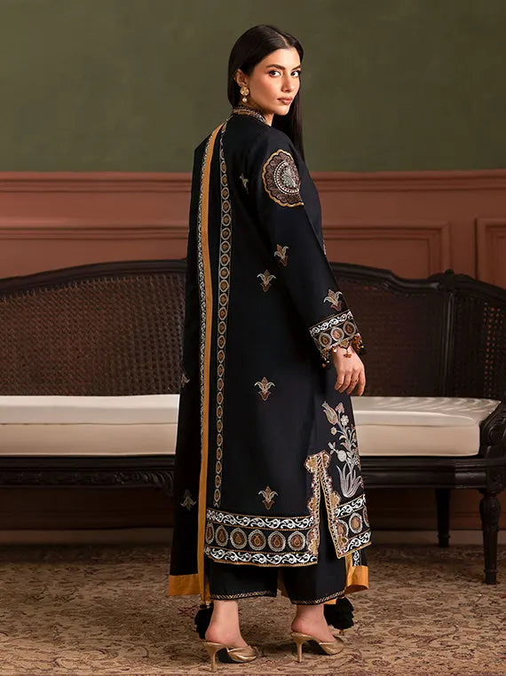 Crafted in Winter by Gul Ahmed Linen Unstitched Collection'26 (SP-62036)
