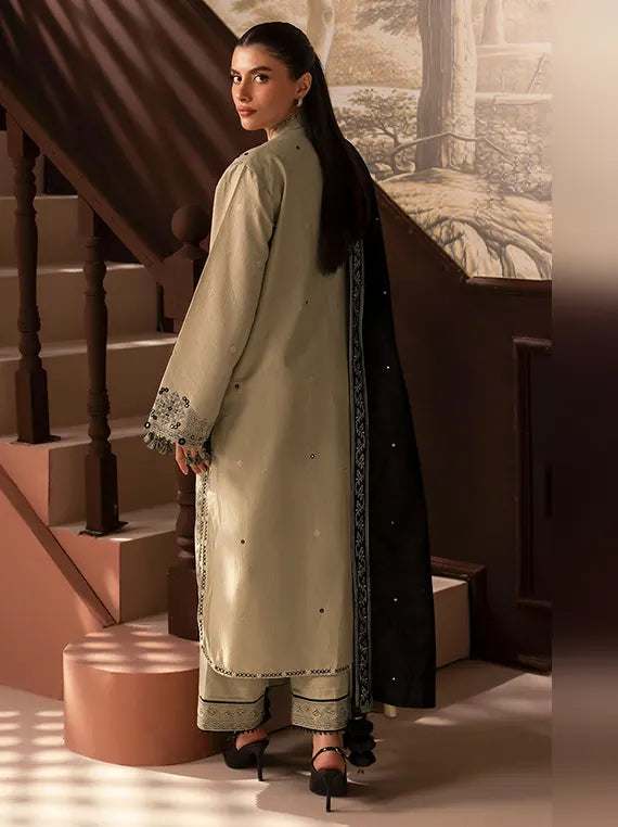 Crafted in Winter by Gul Ahmed Linen Unstitched Collection'26 (SP-62050)