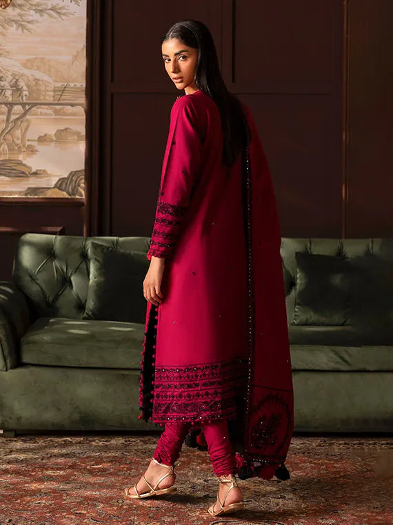 Crafted in Winter by Gul Ahmed Linen Unstitched Collection'26 (SP-62060)
