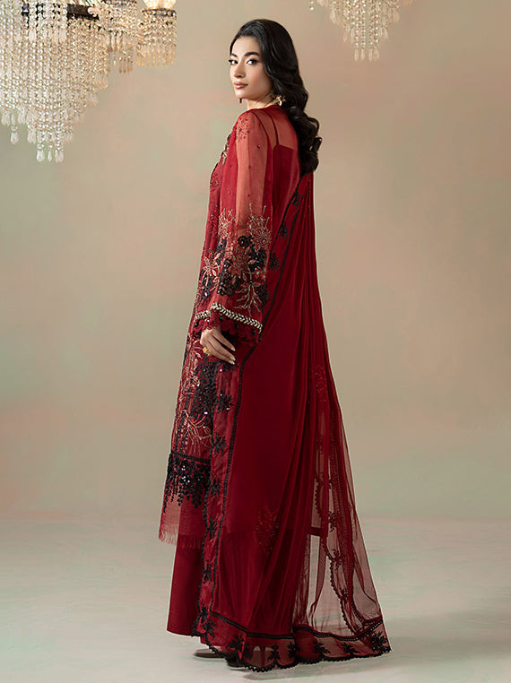 Majestic Muse Wedding Collection 2026 by Umar Poshak (Maria-B-D6-Red)