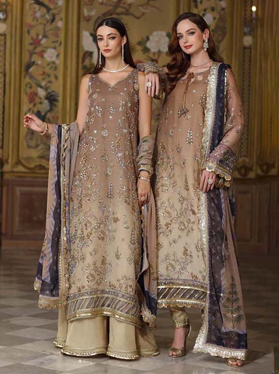 Majestic Muse Wedding Collection 2026 by Umar Poshak (Noor-by-Saadia-D-02-Beige)