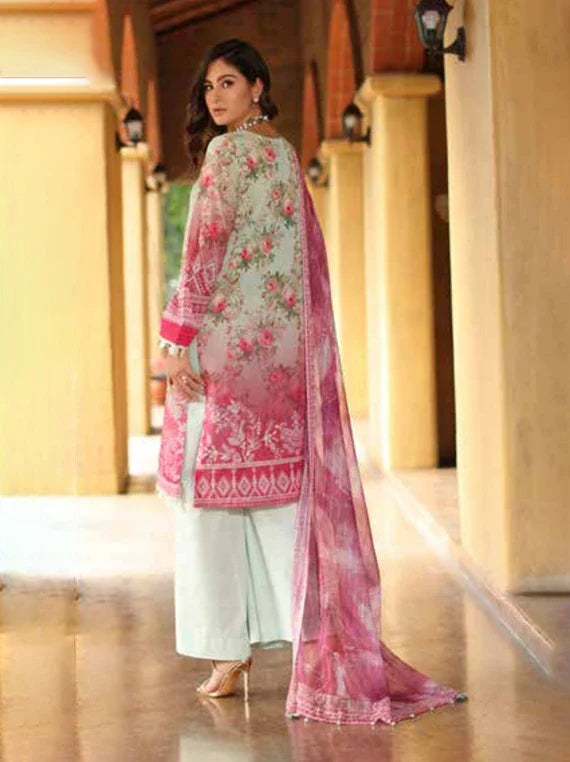 DARIA by Riaz Arts Embroidered Lawn Collection 2026 (D-02)