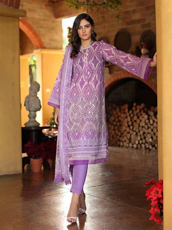 DARIA by Riaz Arts Embroidered Lawn Collection 2026 (D-04)