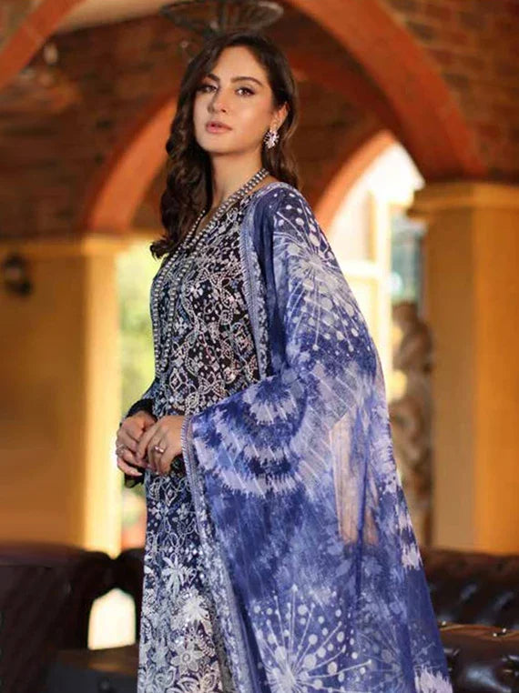 DARIA by Riaz Arts Embroidered Lawn Collection 2026 (D-08)