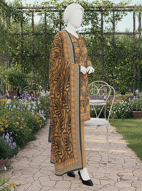 DHAAGE Printed Lawn By ABC Collection 2026 (D-02)
