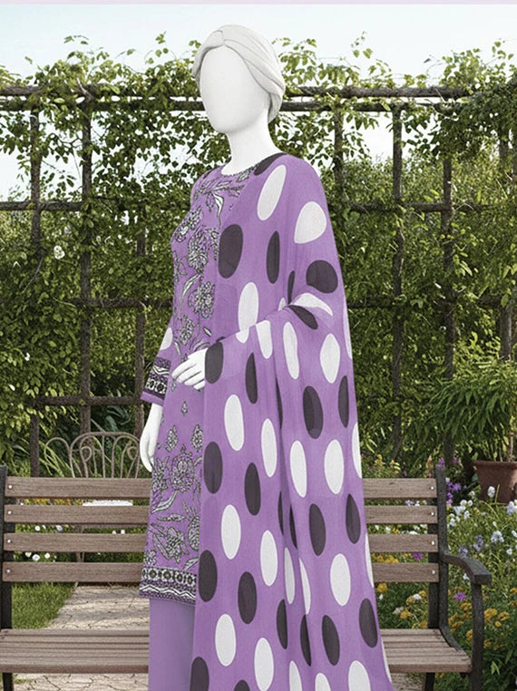 DHAAGE Printed Lawn By ABC Collection 2026 (D-03)