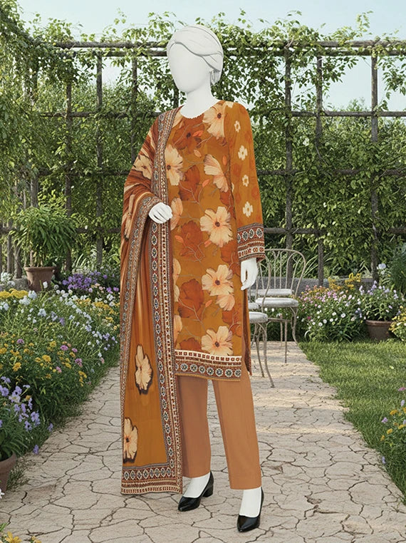 DHAAGE Printed Lawn By ABC Collection 2026 (D-06)