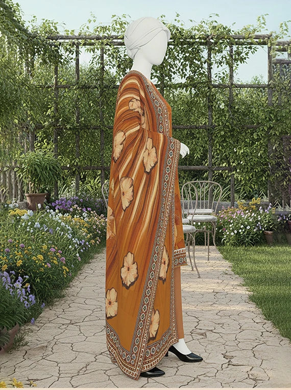 DHAAGE Printed Lawn By ABC Collection 2026 (D-06)