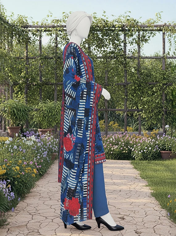 DHAAGE Printed Lawn By ABC Collection 2026 (D-08)