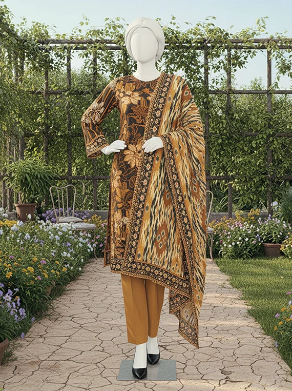 DHAAGE Printed Lawn By ABC Collection 2026 (D-09)