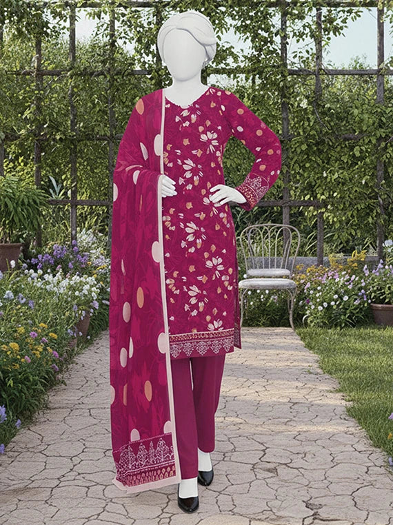 DHAAGE Printed Lawn By ABC Collection 2026 (D-10)