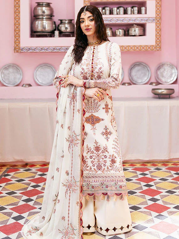 DILRAS by Shagna Luxury Lawn Collection 2026 (06-SAFAID)