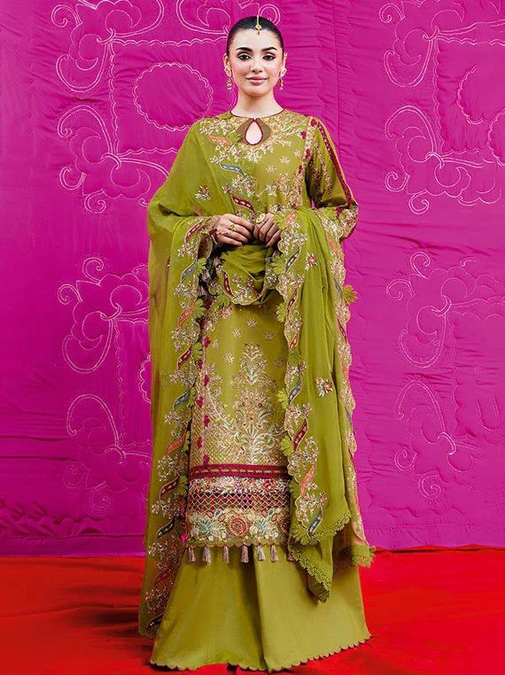 DILRAS by Shagna Luxury Lawn Collection 2026 (07-ROSHANI)
