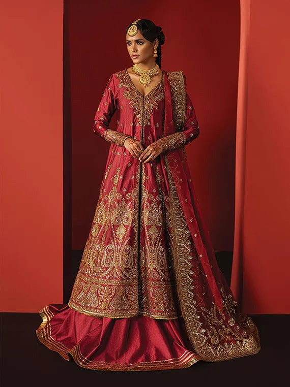 DIVANI by Afrozeh Embroidered Raw Silk Collection 2025 (AS-25-03)